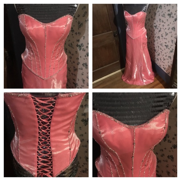 2 piece corset dress